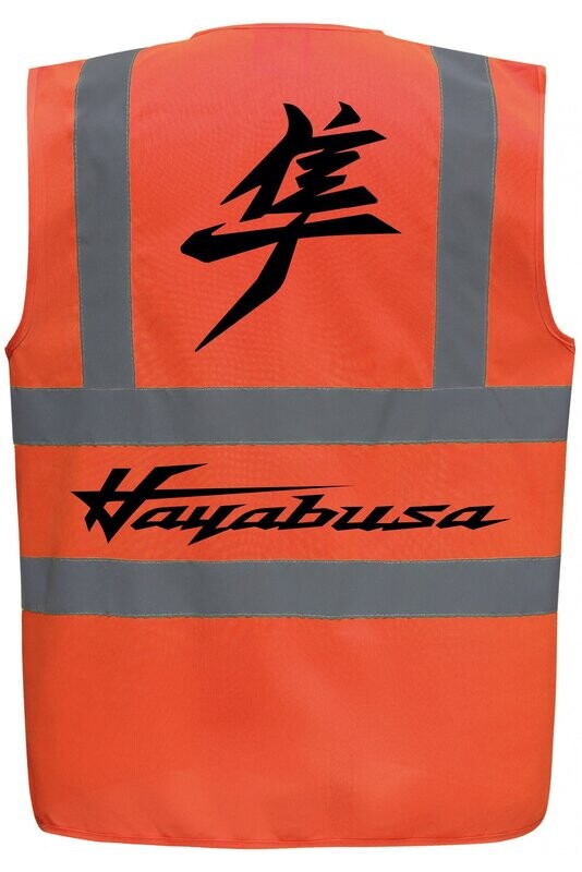 GILET HAUTE VISIBILITÉ HAYABUSA GEN3 ORANGE GILET HAUTE VISIBILITÉ HAYABUSA GEN3 ORANGE