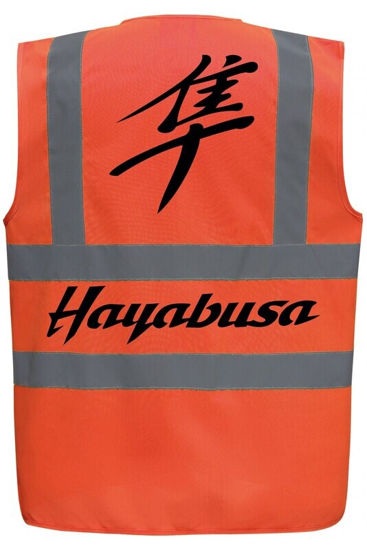 GILET HAUTE VISIBILITÉ HAYABUSA GEN1 ORANGE GILET HAUTE VISIBILITÉ HAYABUSA GEN1 ORANGE