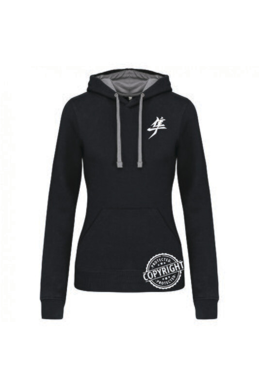 SWEAT SHIRT CAPUCHE CONTRASTÉE GEN3 FEMME