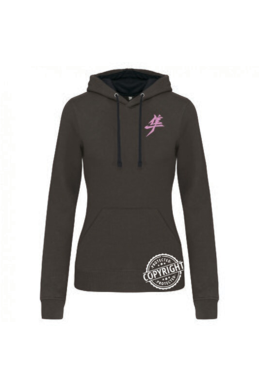 SWEAT SHIRT CAPUCHE CONTRASTEE GEN3 FEMME