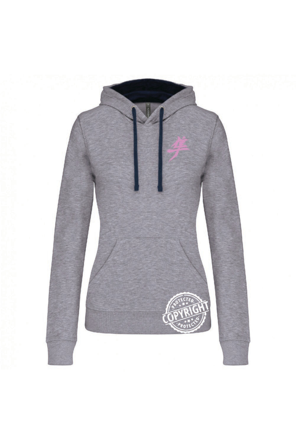 SWEAT SHIRT CAPUCHE CONTRASTEE GEN3 FEMME