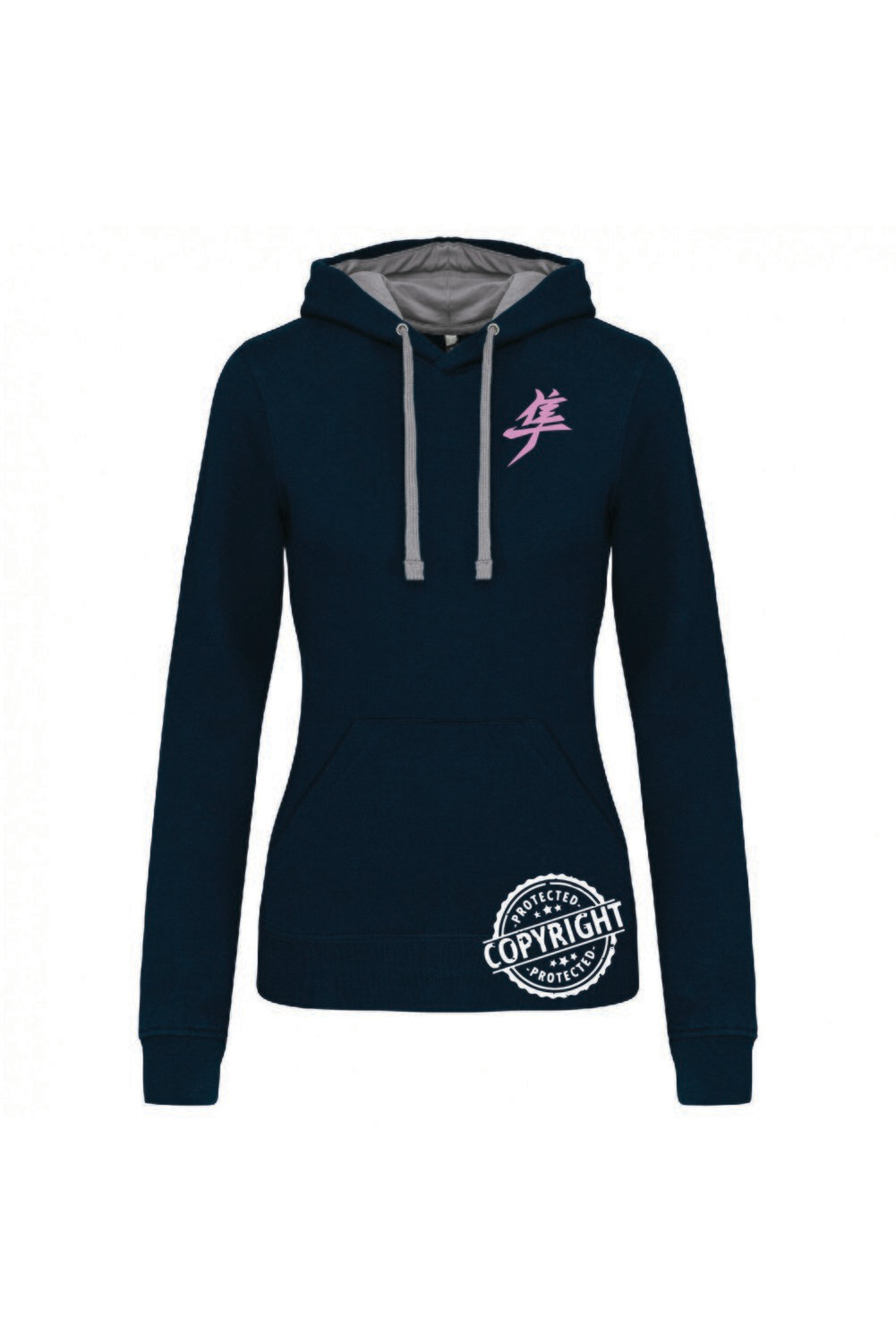 SWEAT SHIRT CAPUCHE CONTRASTEE GEN3 FEMME