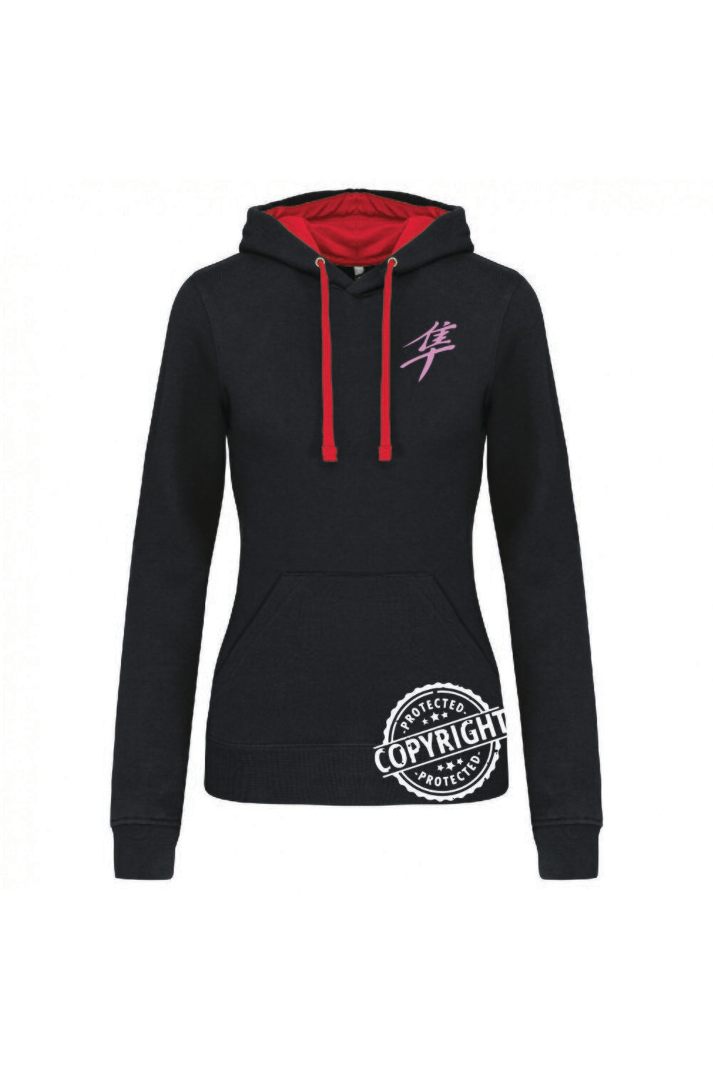 SWEAT SHIRT CAPUCHE CONTRASTÉE GEN1 FEMME