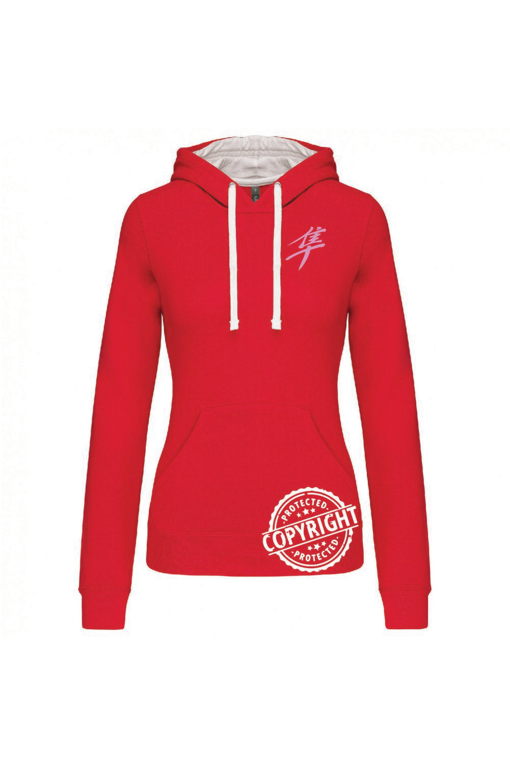 SWEAT SHIRT CAPUCHE CONTRASTEE GEN1 FEMME