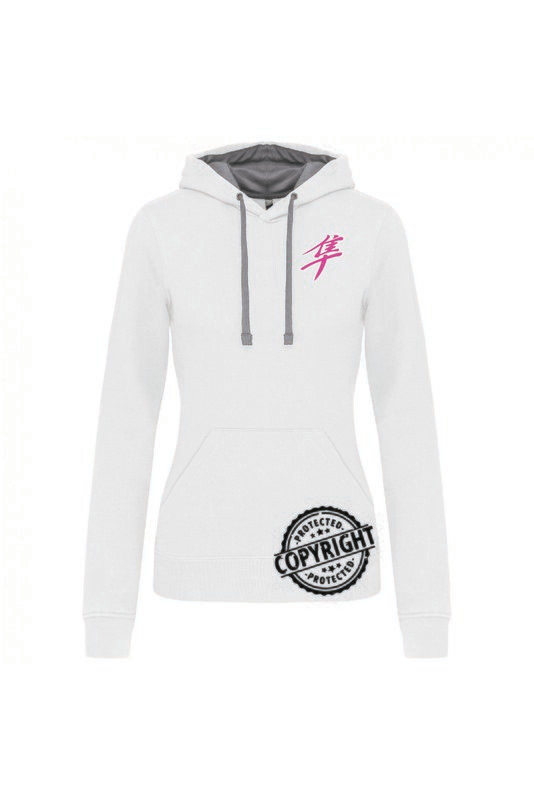 SWEAT SHIRT CAPUCHE CONTRASTÉE GEN1 FEMME