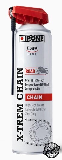Graisse de chaîne X-Trem Chain Road Ipone moto : , graisse  de chaîne de moto