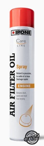 HUILE FILTRE A AIR AIR FILTER OIL SPRAY