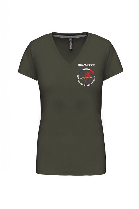 TEE SHIRT OFFICIEL HAYABUSA CLUB FRANCE COL V