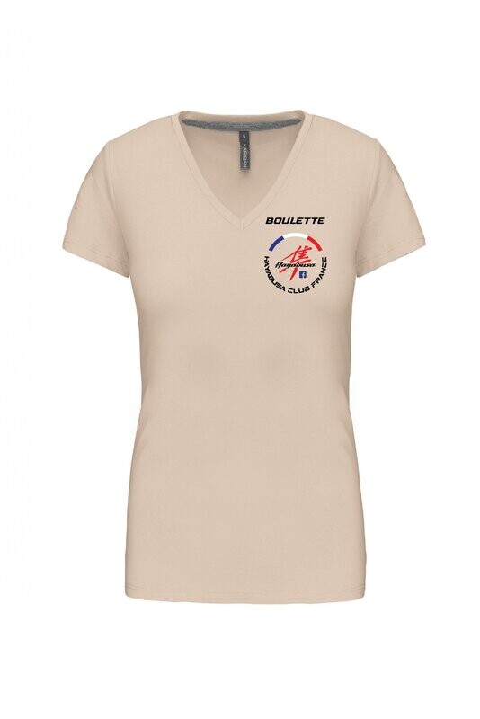 TEE SHIRT OFFICIEL HAYABUSA CLUB FRANCE COL V