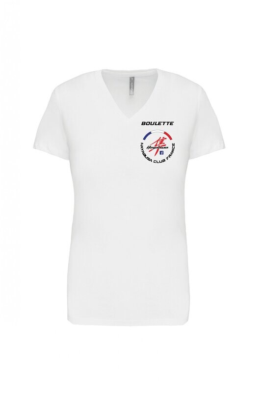 TEE SHIRT OFFICIEL HAYABUSA CLUB FRANCE COL V