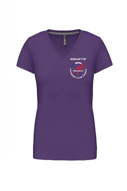 TEE SHIRT OFFICIEL HAYABUSA CLUB FRANCE COL V