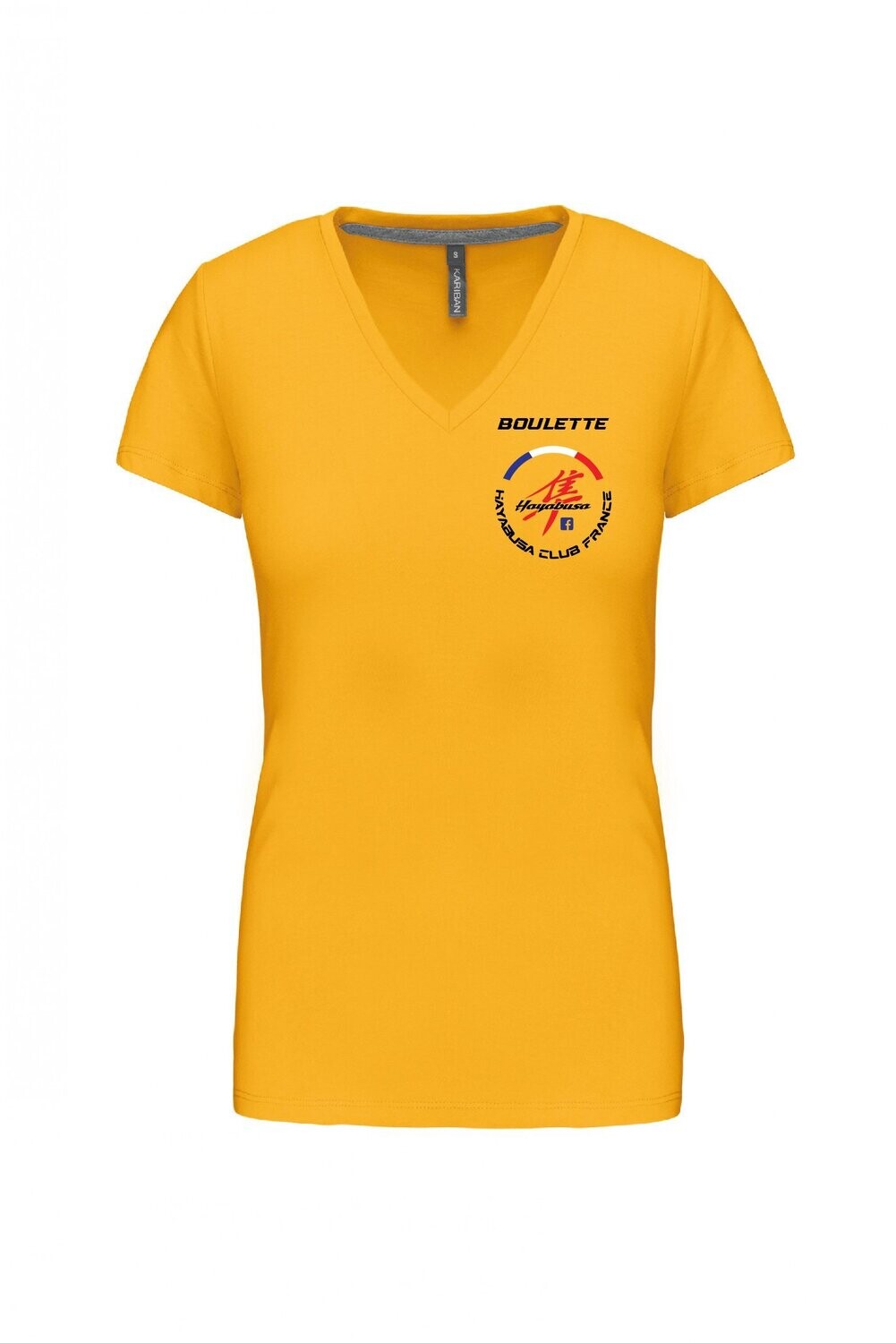 TEE SHIRT OFFICIEL HAYABUSA CLUB FRANCE COL V