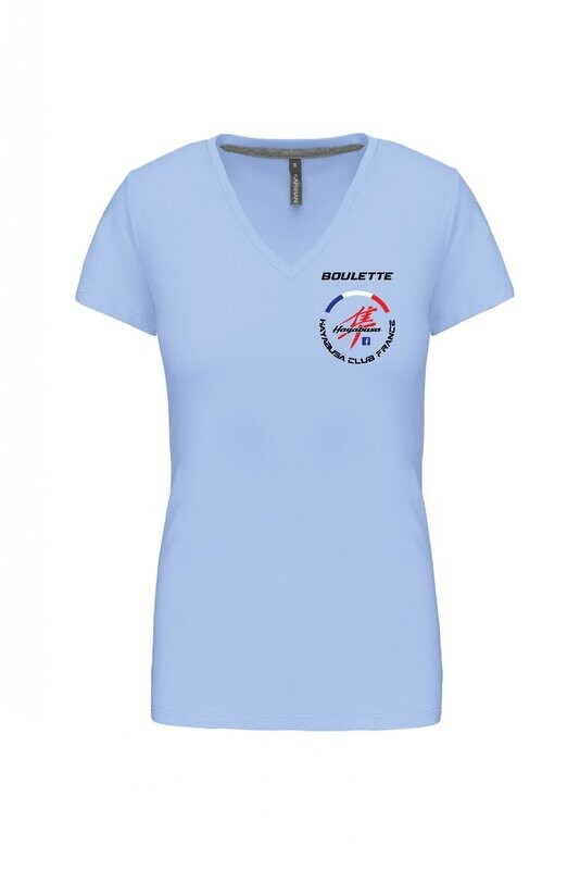 TEE SHIRT OFFICIEL HAYABUSA CLUB FRANCE COL V