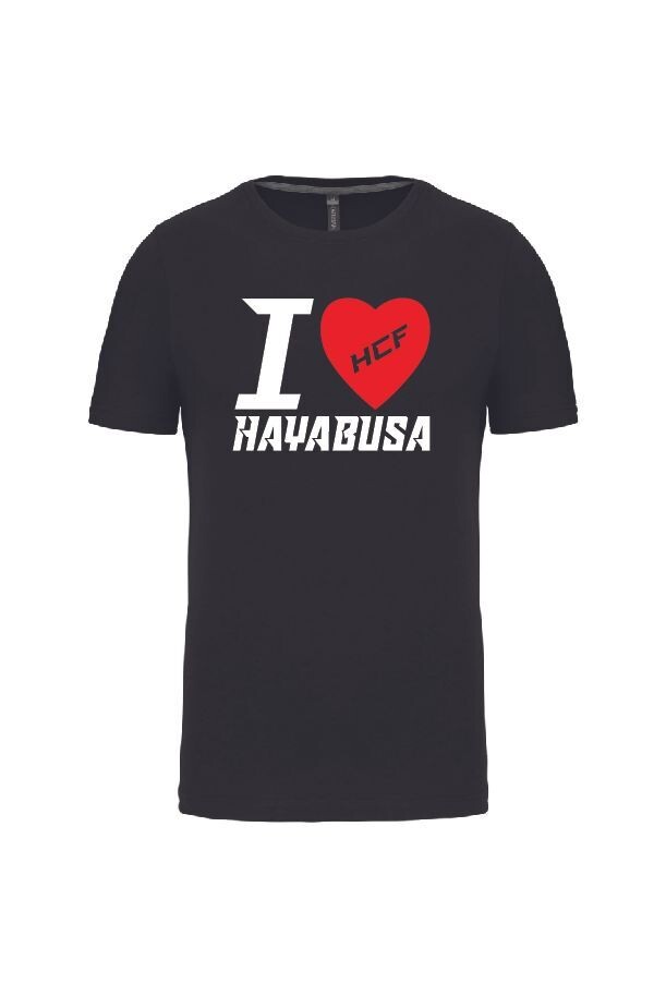 TEE SHIRT J'AIME HAYABUSA HCF HOMME COL ROND