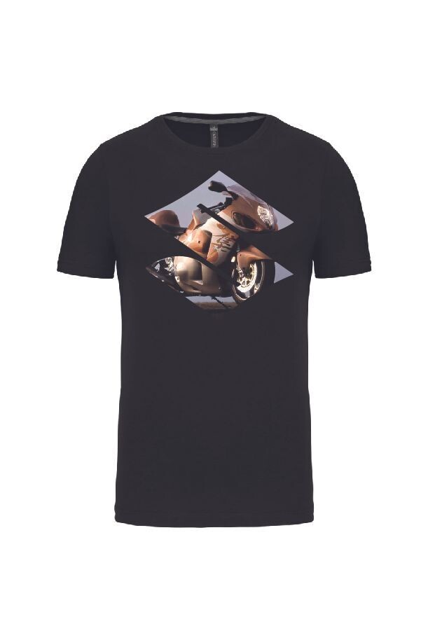 TEE SHIRT BUSARD GEN1 SAUMON HOMME COL ROND