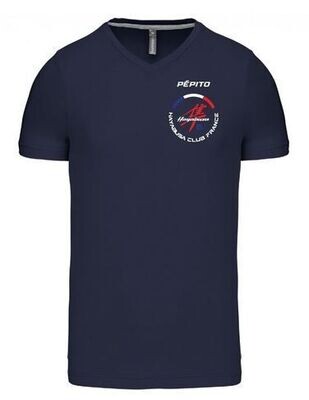 Tee shirt col V
