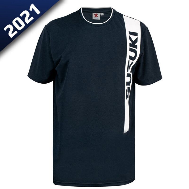Tee shirt homme bleu Suzuki fashion 2021