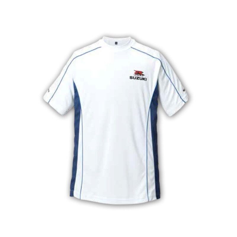 T-SHIRT BLANC SUZUKI GSX-R