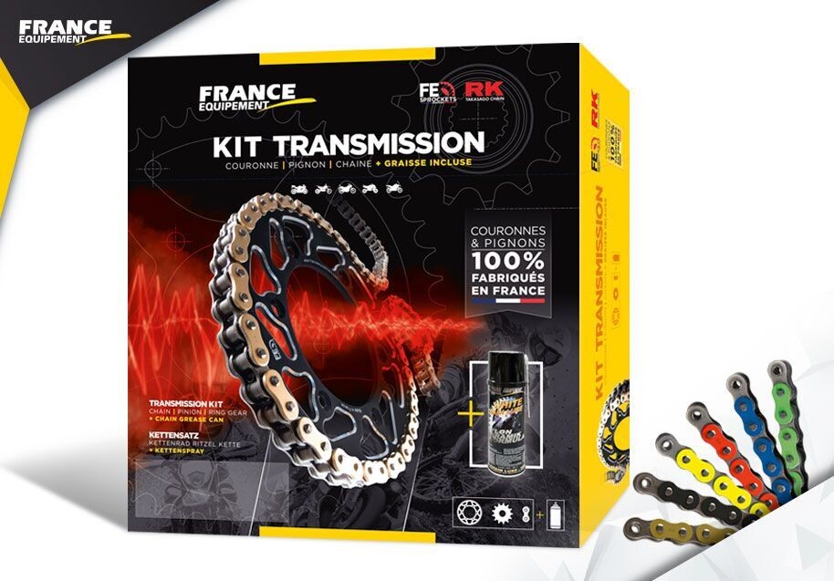 KIT CHAÎNE ACIER