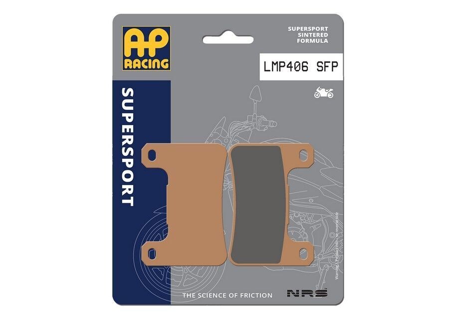 PLAQUETTES DE FREINS AVANT AP RACING