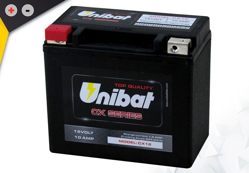 BATTERIE UNIBAT UCX12 BATTERIE UNIBAT UCX12