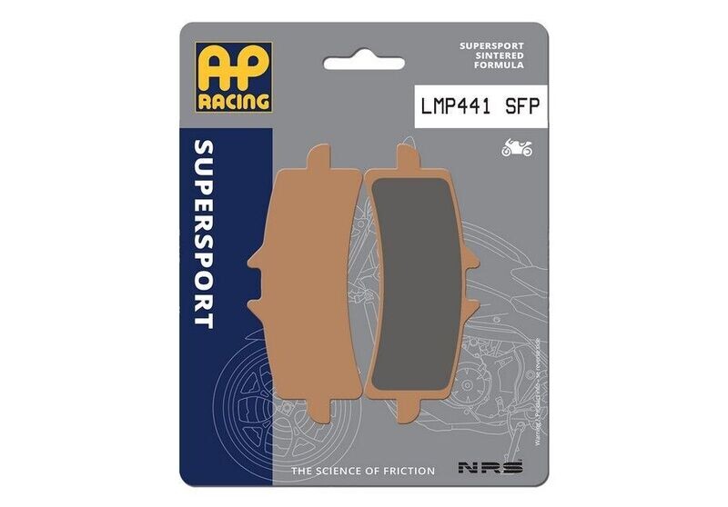 PLAQUETTE DE FREIN AVANT AP RACING LMP441SFP