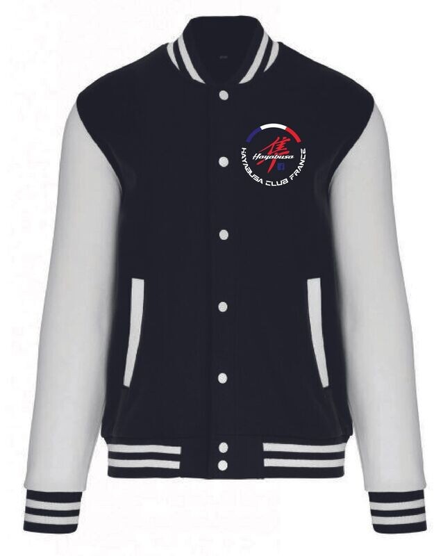 BLOUSON MOLLETON TEDDY UNISEXE HAYABUSA CLUB FRANCE