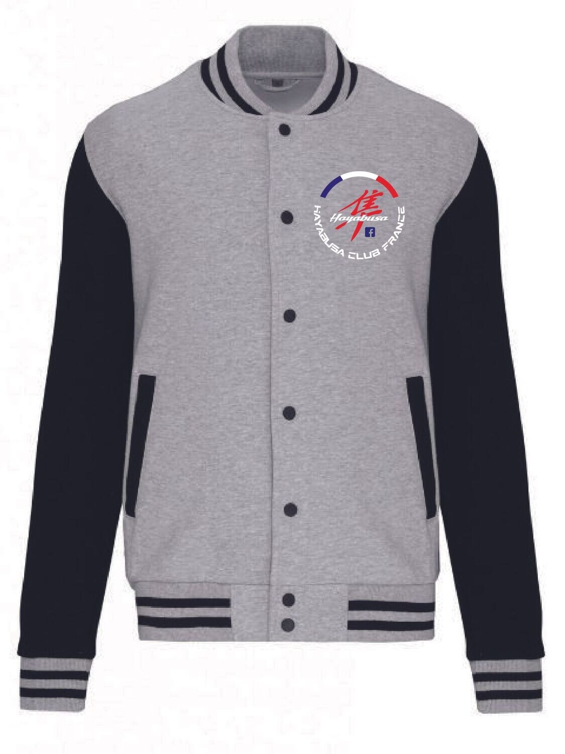 BLOUSON MOLLETON TEDDY HAYABUSA CLUB FRANCE