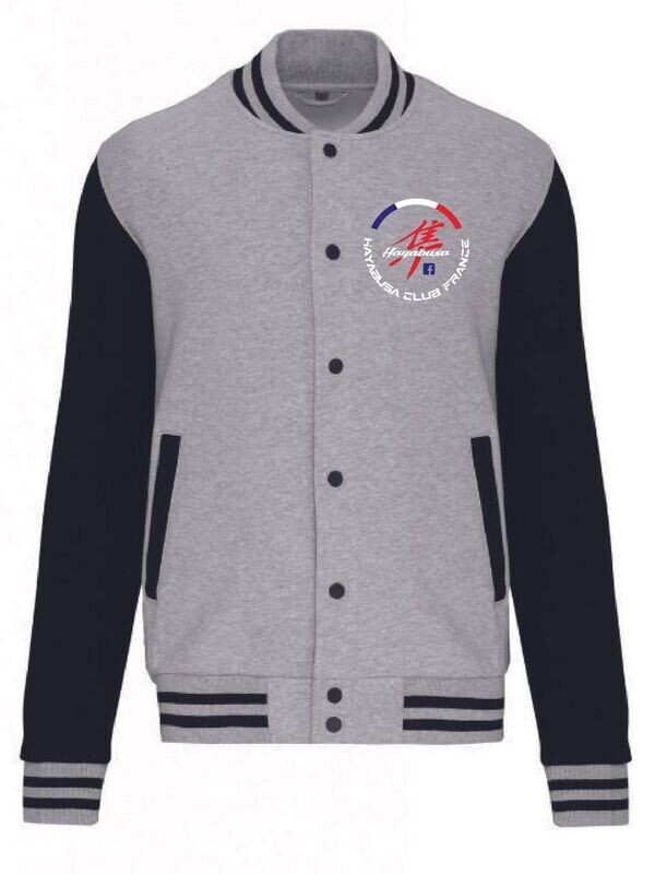BLOUSON MOLLETON TEDDY HAYABUSA CLUB FRANCE
