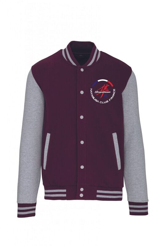 BLOUSON MOLLETON TEDDY UNISEXE HAYABUSA CLUB FRANCE BLOUSON MOLLETON TEDDY UNISEXE HAYABUSA CLUB FRANCE