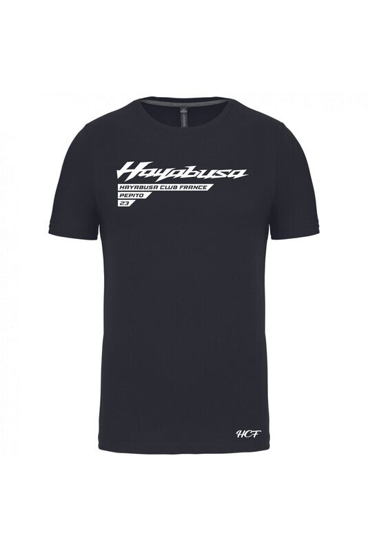 TEE SHIRT HAYABUSA GEN2 + PSEUDO + NUMERO