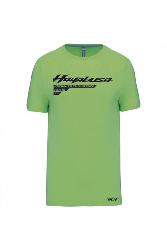 TEE SHIRT HAYABUSA GEN2 + PSEUDO + NUMERO
