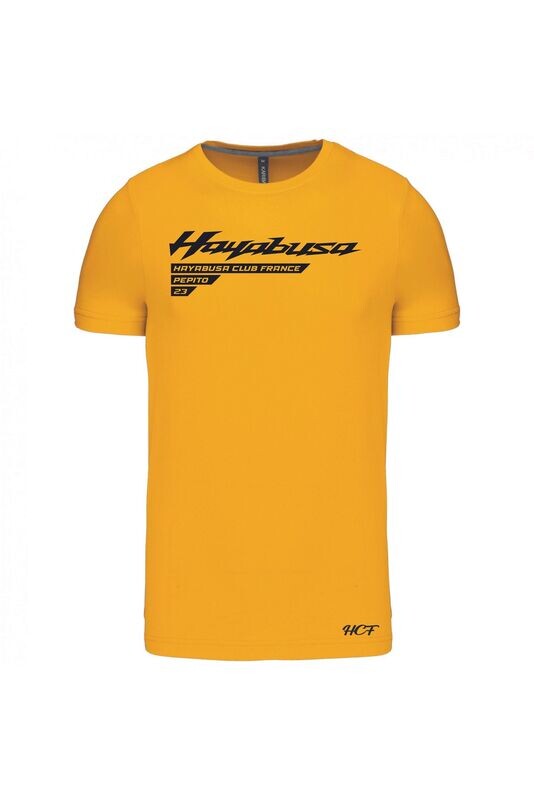TEE SHIRT HAYABUSA GEN2 + PSEUDO + NUMERO