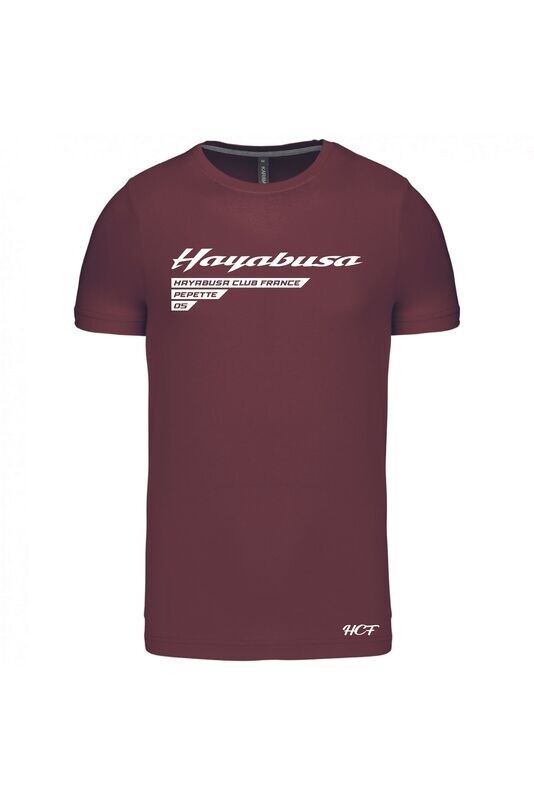 TEE SHIRT HAYABUSA GEN1 + PSEUDO + NUMERO TEE SHIRT HAYABUSA GEN1 + PSEUDO + NUMERO
