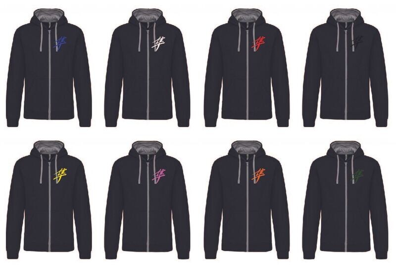 Sweat Shirt Capuche Zippé Kanji Gen1