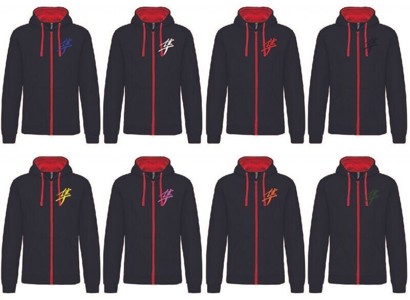 Sweat Shirt Capuche Zippé Kanji Gen1