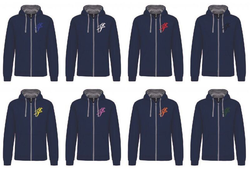 Sweat Shirt Capuche Zippé Kanji Gen1