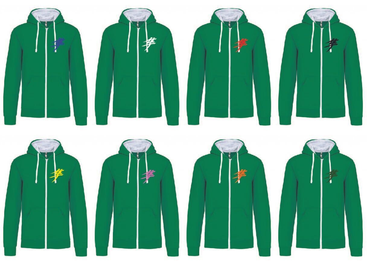 Sweat Shirt Capuche Zippé Kanji Gen2