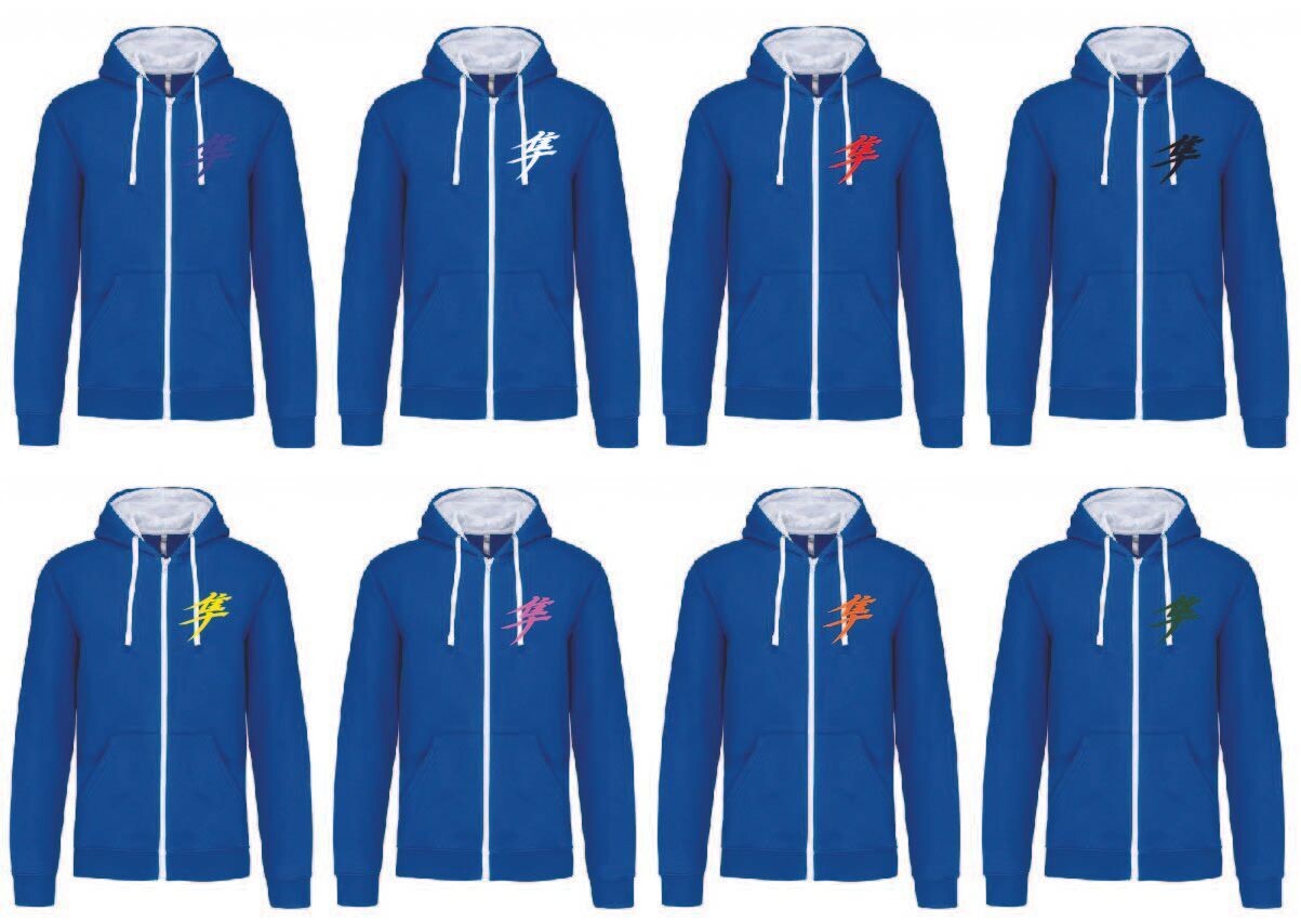 Sweat Shirt Capuche Zippé Kanji Gen2