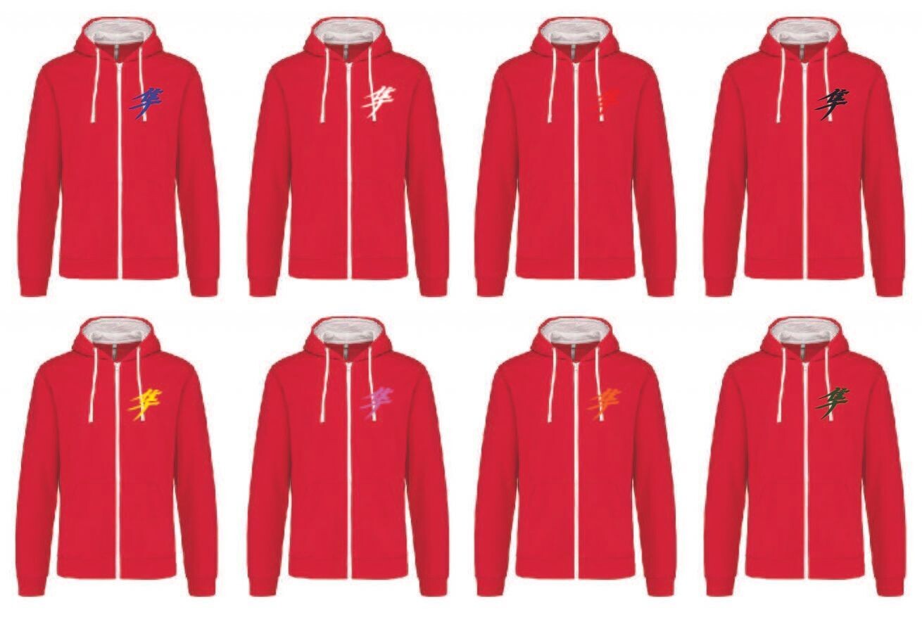 Sweat Shirt Capuche Zippé Kanji Gen2