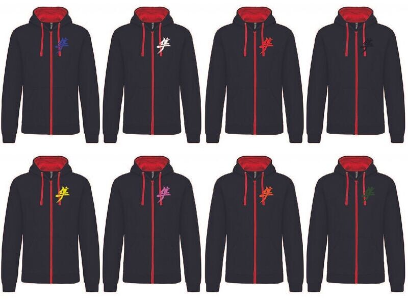 Sweat Shirt Capuche Zippé Kanji Gen3