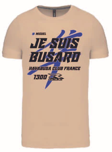 Tee Shirt Je Suis Busard Hayabusa Gen1