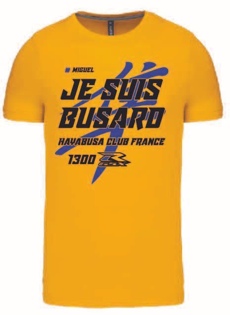 Tee Shirt Je Suis Busard Hayabusa Gen1