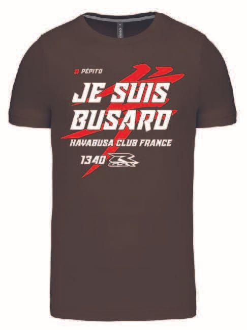 Tee Shirt Je Suis Busard Hayabusa Gen2