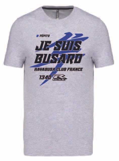 Tee Shirt Je Suis Busard Hayabusa Gen2