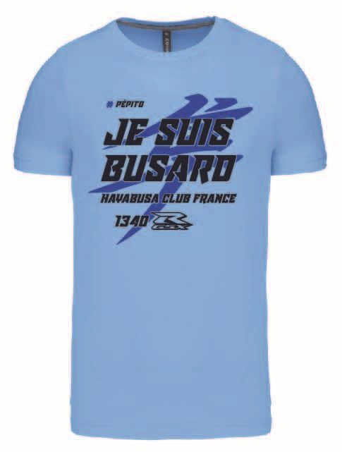 Tee Shirt Je Suis Busard Hayabusa Gen2