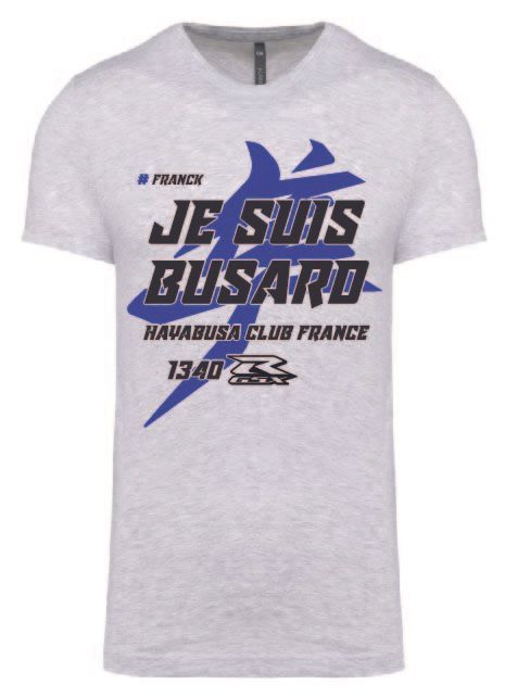 Tee Shirt Je Suis Busard Hayabusa Gen3