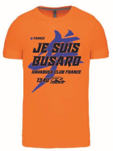 Tee Shirt Je Suis Busard Hayabusa Gen3