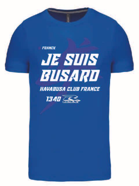 Tee Shirt Je Suis Busard Hayabusa Gen3