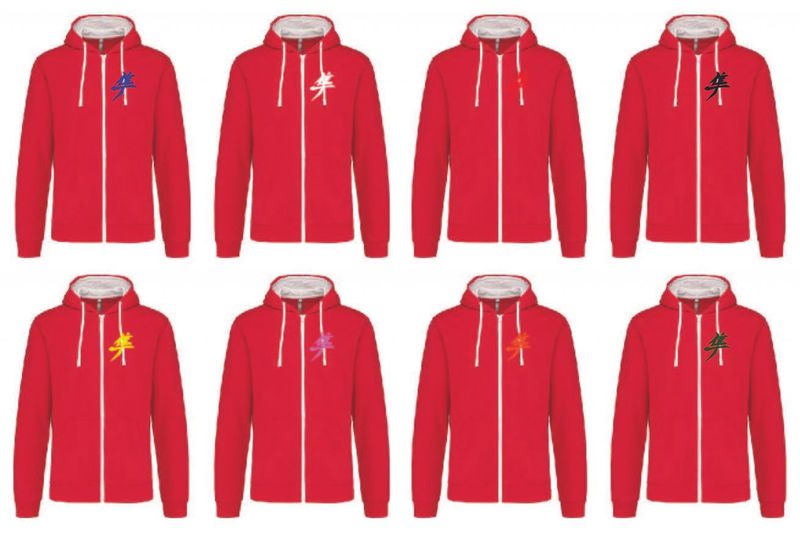Sweat Shirt Capuche Zippé Kanji Gen3